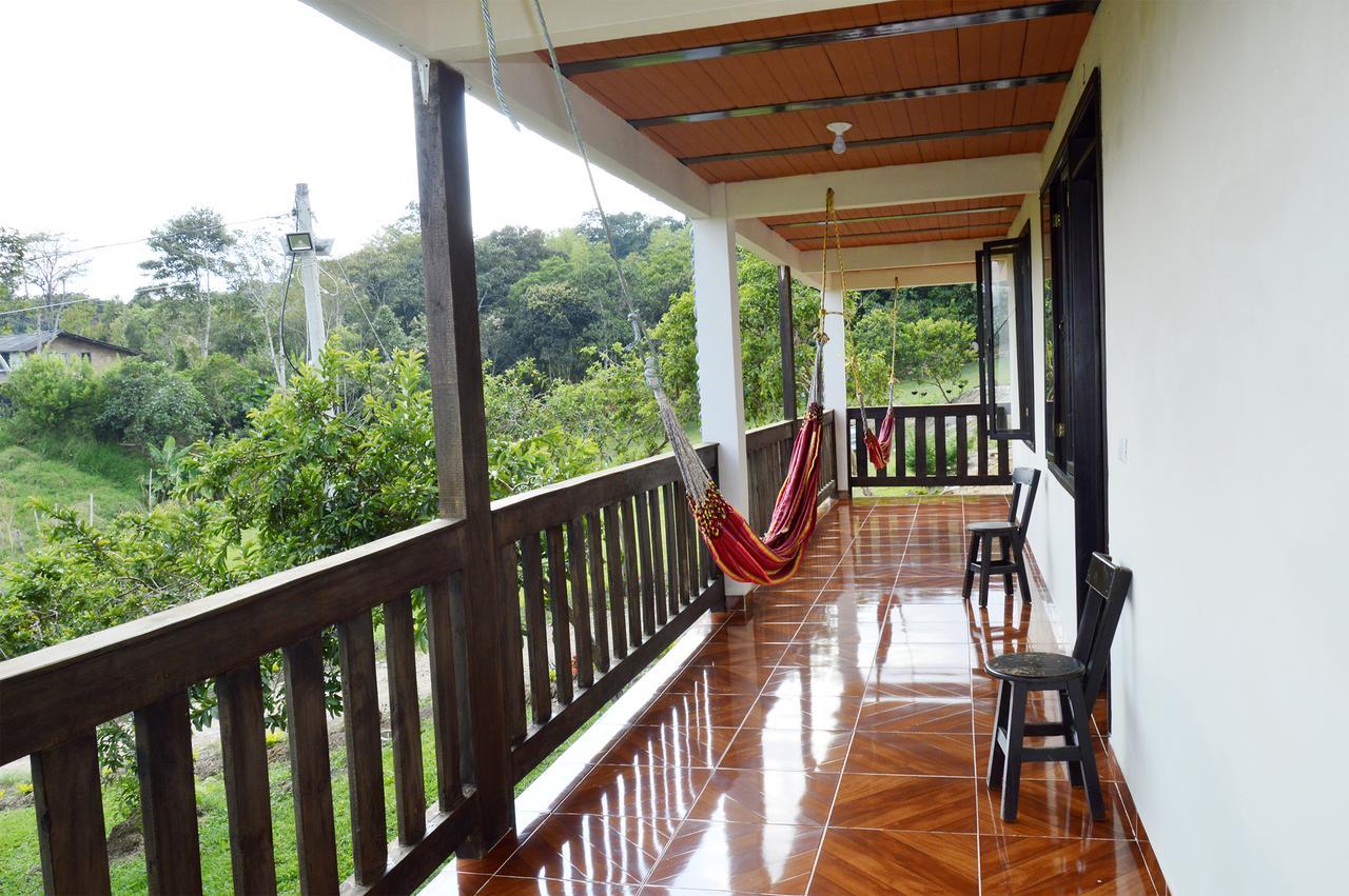 Hospedaje Y Camping Buena Vista San Agustín Eksteriør bilde